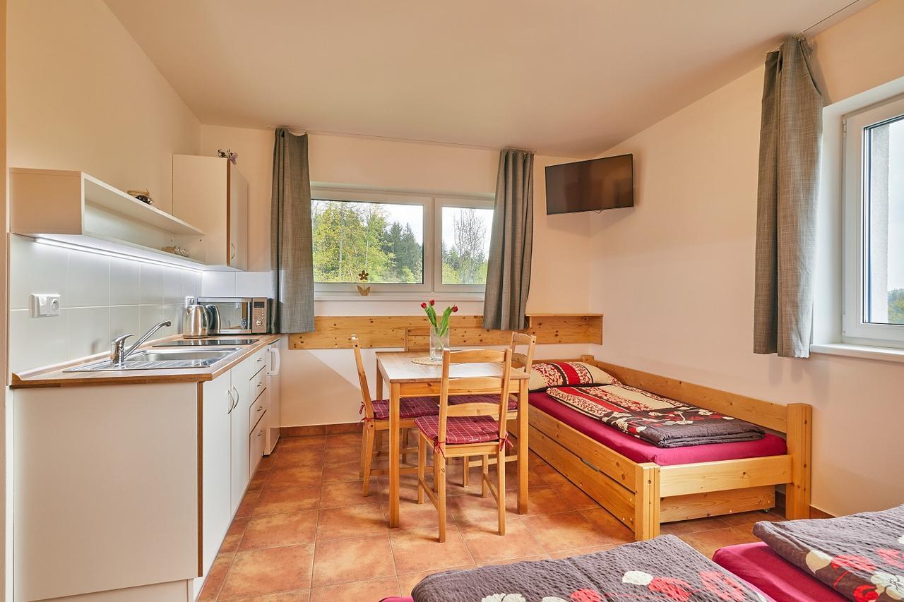 Skipension Janské Lázně Buitenkant foto